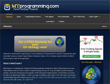 Tablet Screenshot of mtprogramming.com